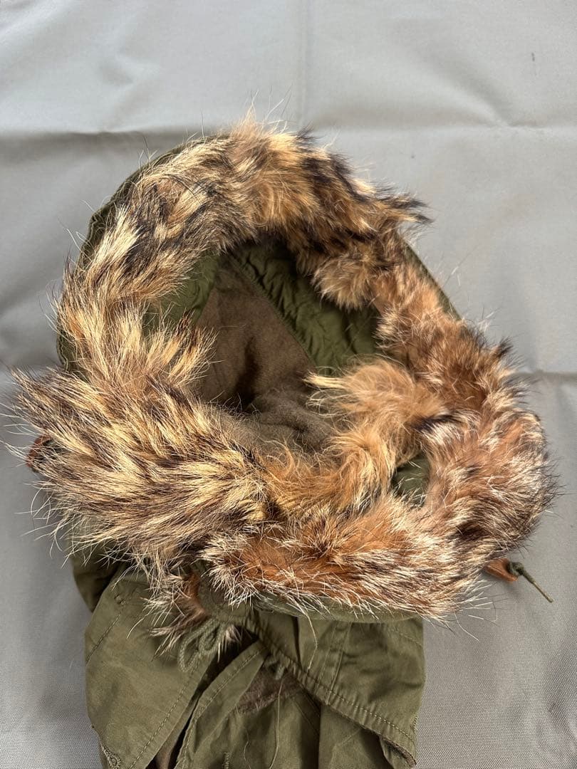 M-51 モッズコート用フード　縞