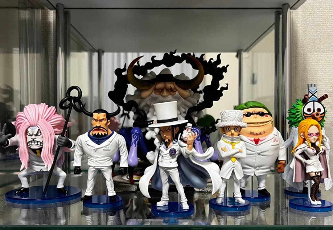 ワンピース フィギュア cp0 カク ガレージキット ワーコレ - メルカリ