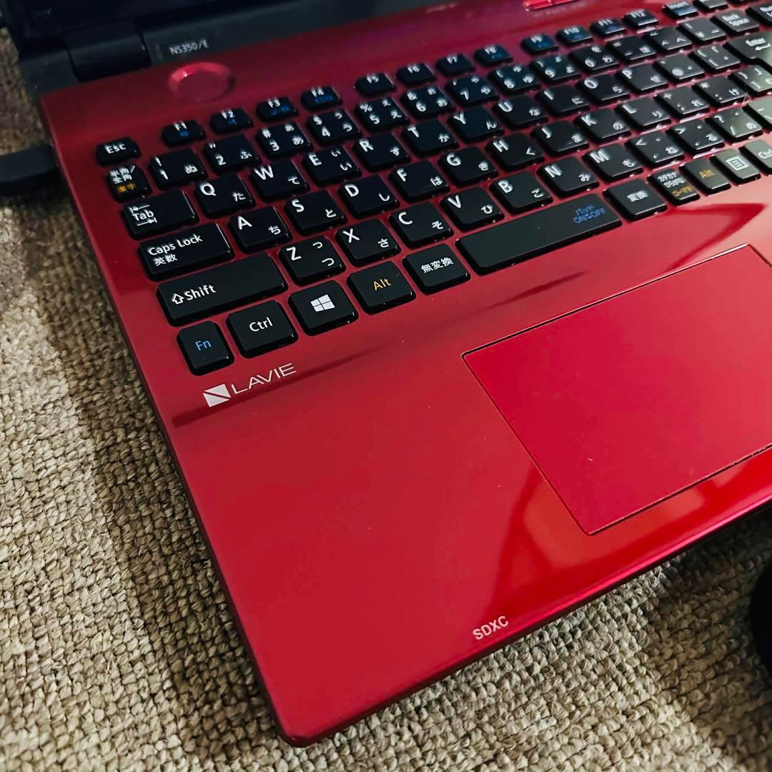 S208 NECノートパソコンWEBカメラSSD高速Windows11オフィス付