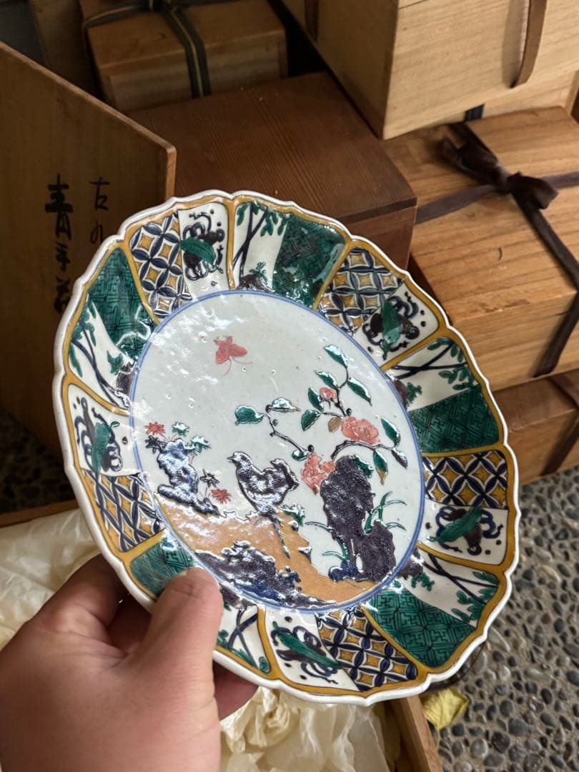 リサイクルFORT‼️BLACKフライデー①‼️買取直送便①‼️青手で古九谷産