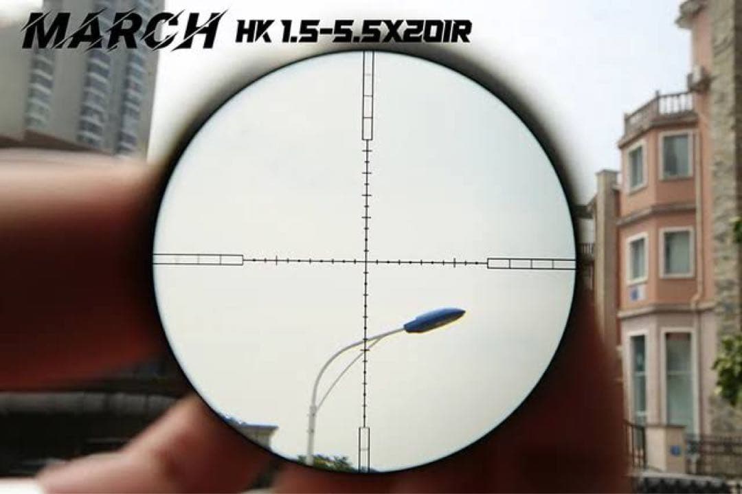 March Optics 1.5-5.5x20ショートスコープ