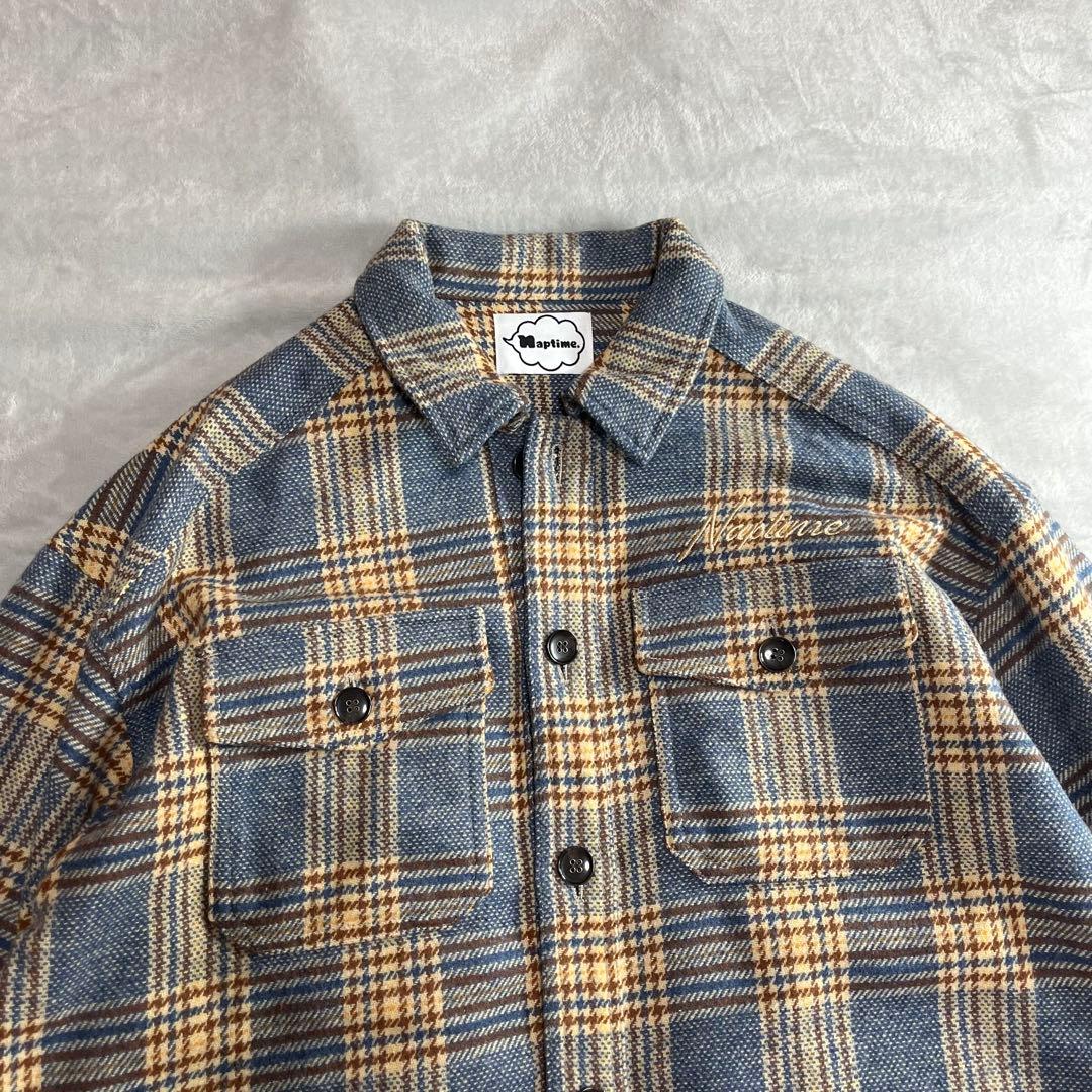 西島隆弘 Naptime チェック柄 シャツジャケット 2025 SS COLLECTION