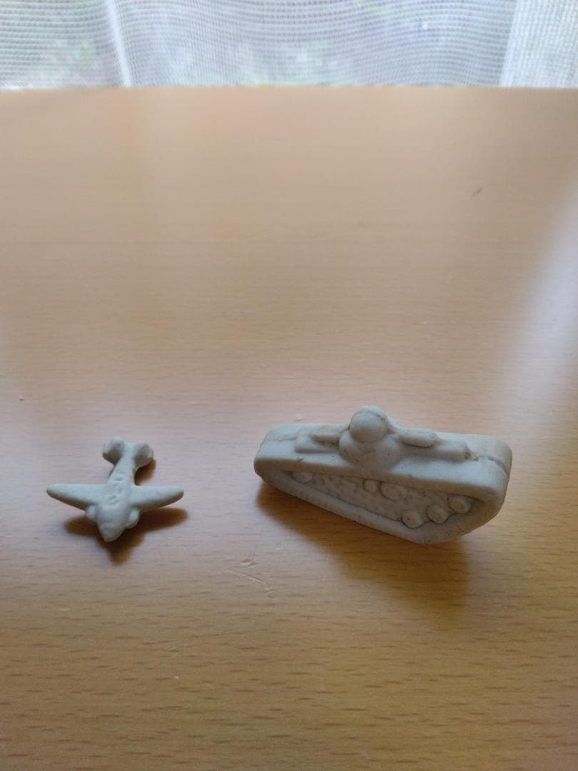 レトロ陶器☆戦前グリコおまけ＆戦車 レトロ陶器☆戦前グリコおまけ＆戦車