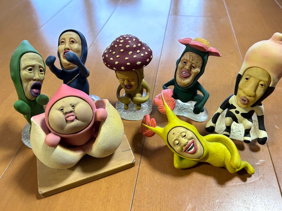 こびとづかん 7体セット 陶器 フィギュア 美品 - メルカリ