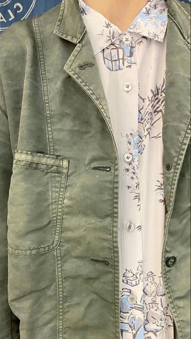 ジャケット・アウター SUPER NYLON MASH COAT - OLIVE