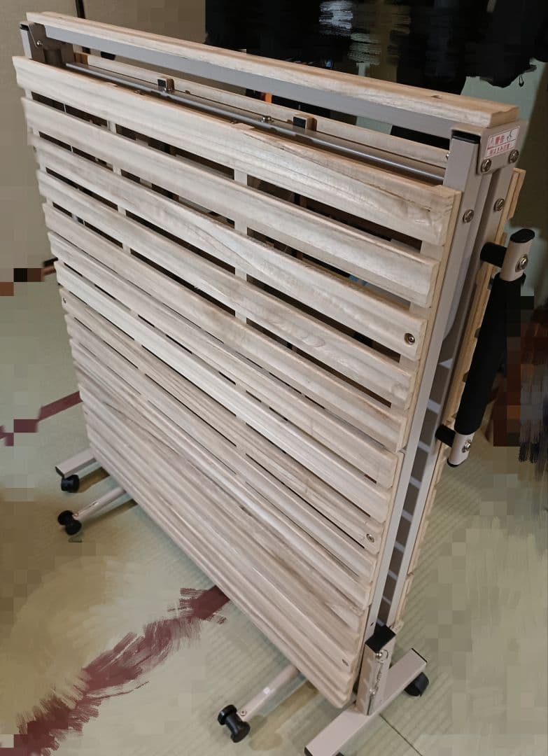 インテリアオフィスワン】IZB-014 木製すのこ 折りたたみベッド