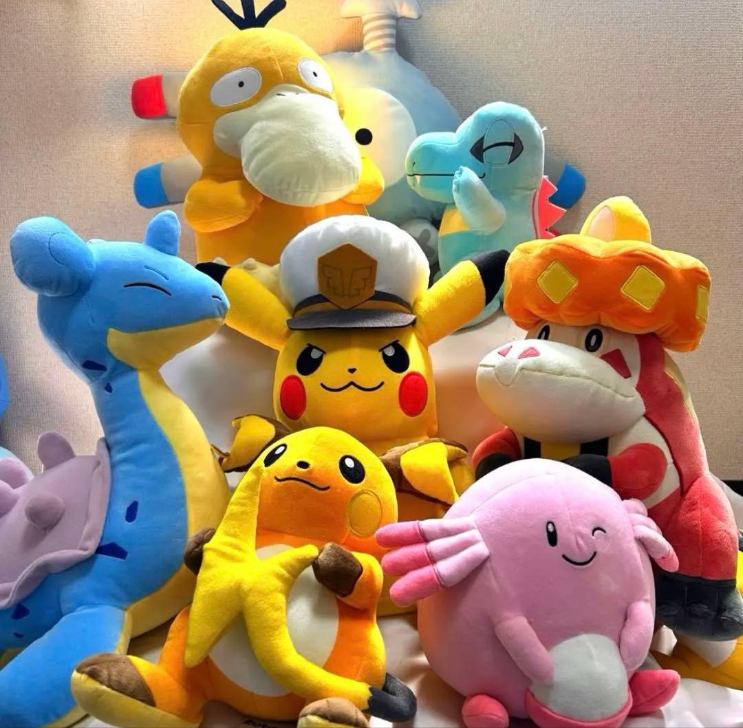 まとめ売り❗️ポケモン ぬいぐるみ8点セット