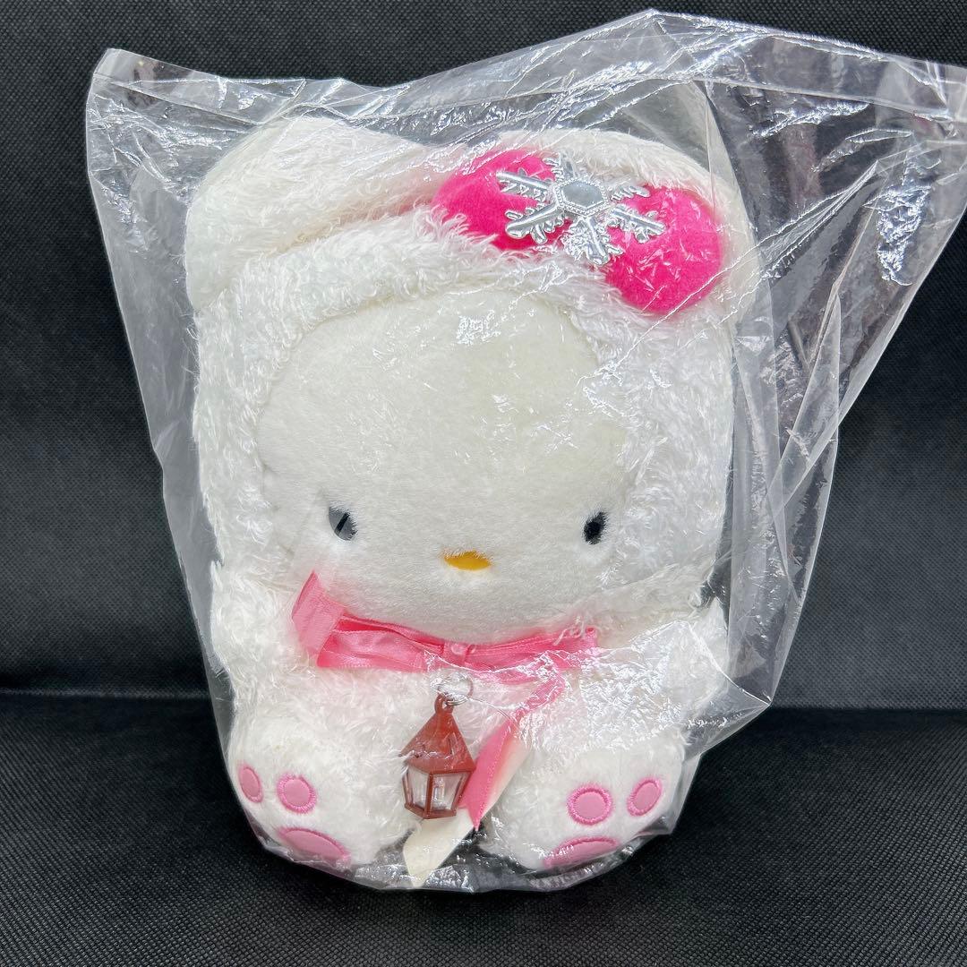 【超レア　限定品】雪うさぎ2003年　タグ付　ご当地キティ 北海道　ランプ型