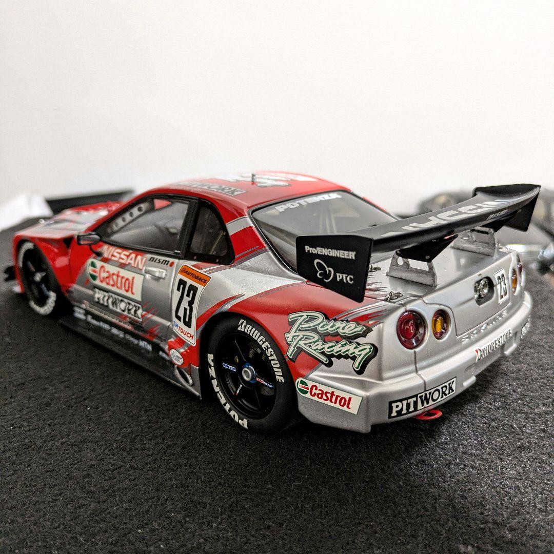 AUTOart 1/18 JGTC スカイライン GT-R　R34　即発送