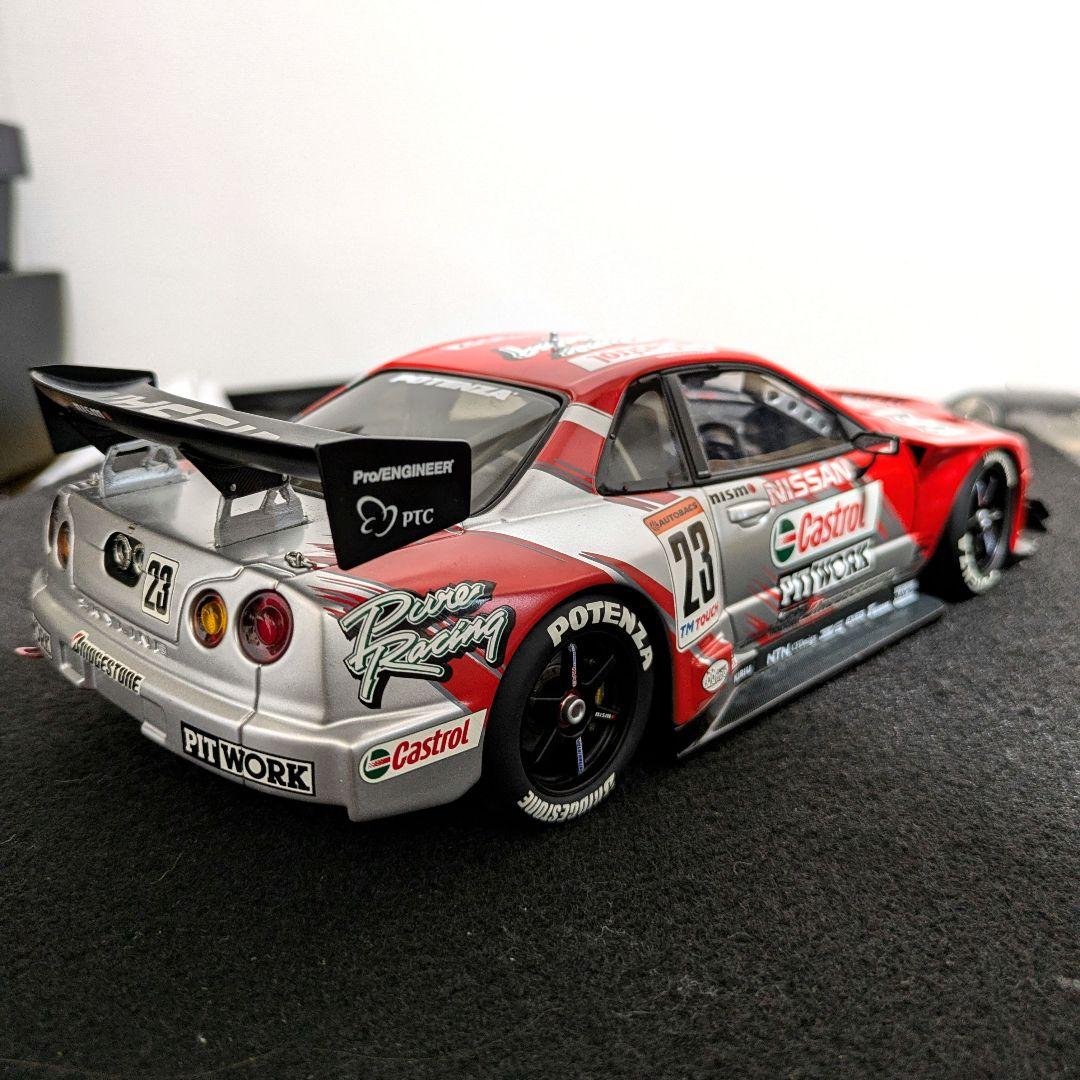 AUTOart 1/18 JGTC スカイライン GT-R　R34　即発送