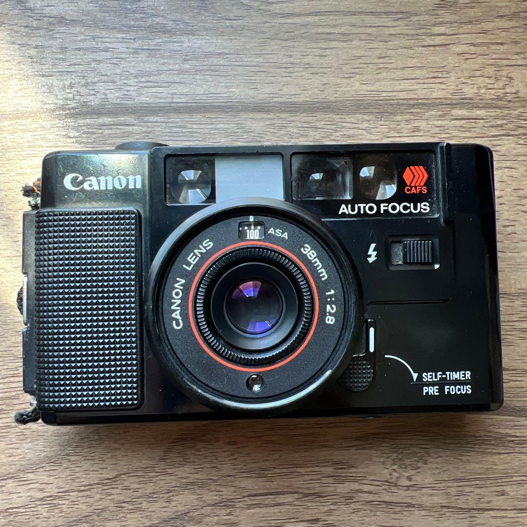 動作確認済み】CANON AF35M 38mm 1:2.8 単3電池②