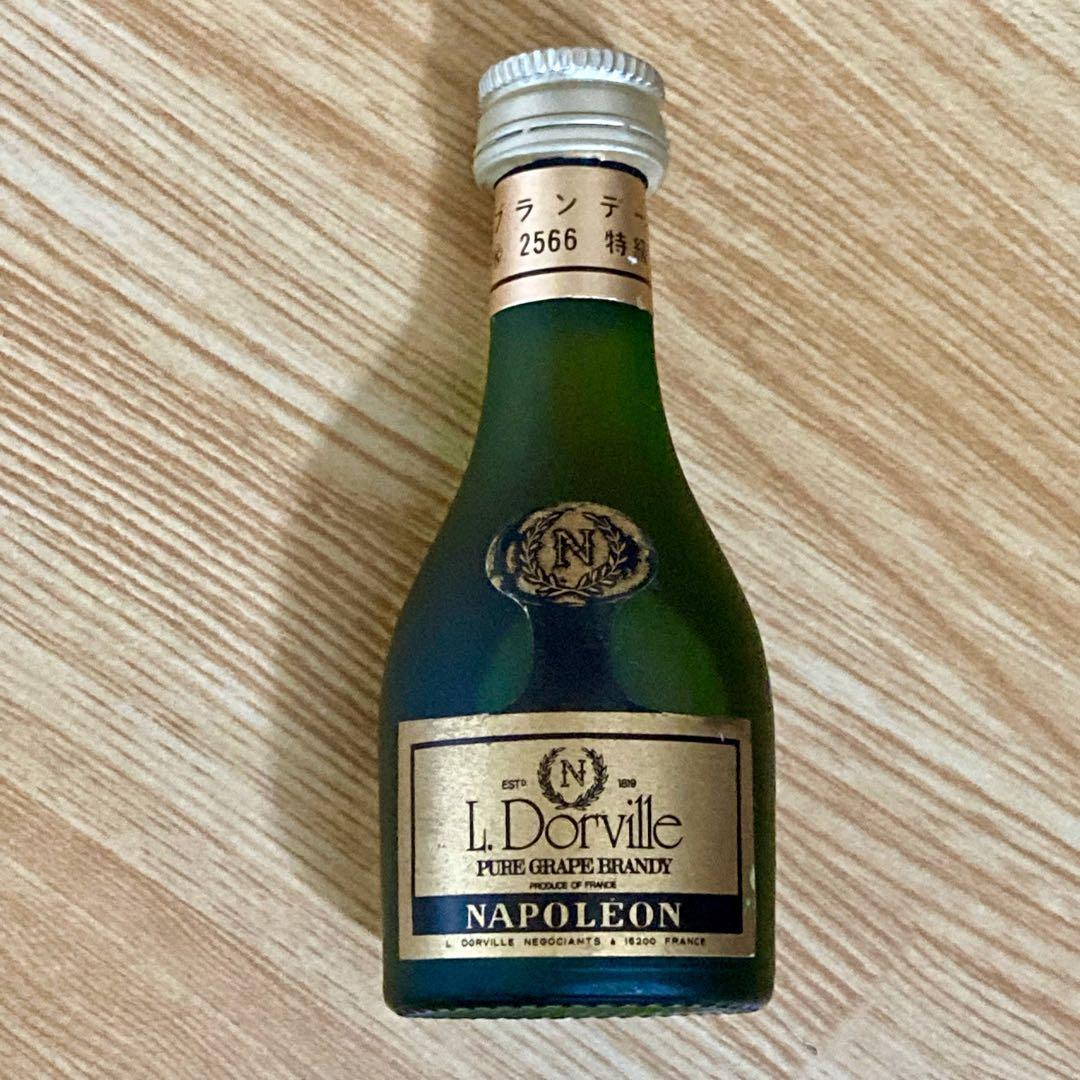 古酒 L.Dorville ナポレオン ブランデー ミニボトル 未開栓 - メルカリ