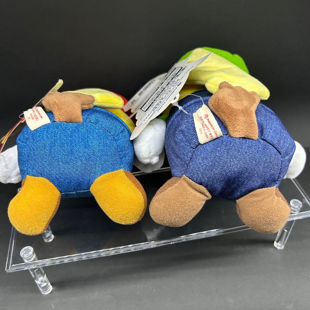 マリオピカチュウ・ルイージピカチュウ セット マスコット【タグ付き】