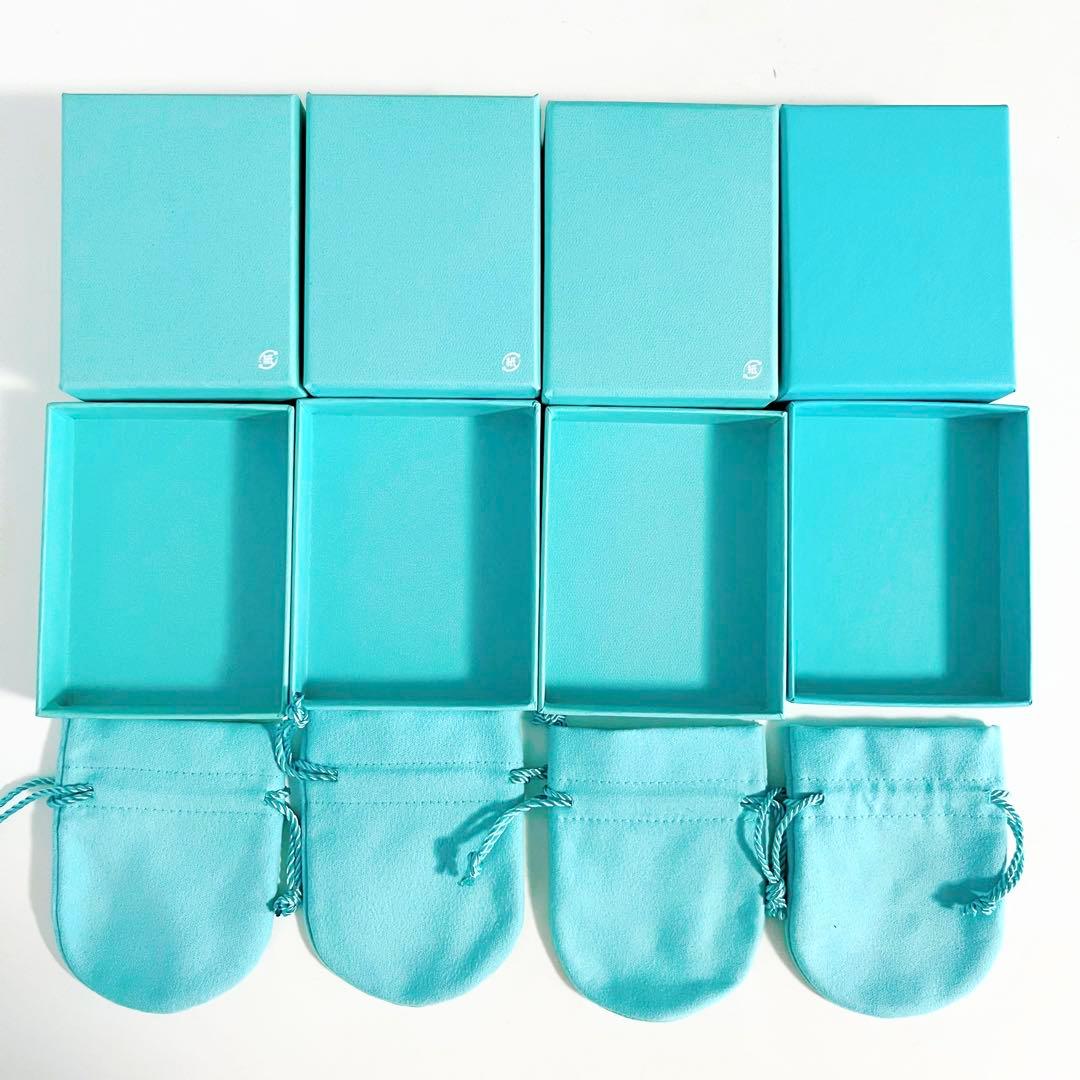 ☆4セット☆ TIFFANY ティファニー プレゼント包装 ボックス 巾着 紙袋