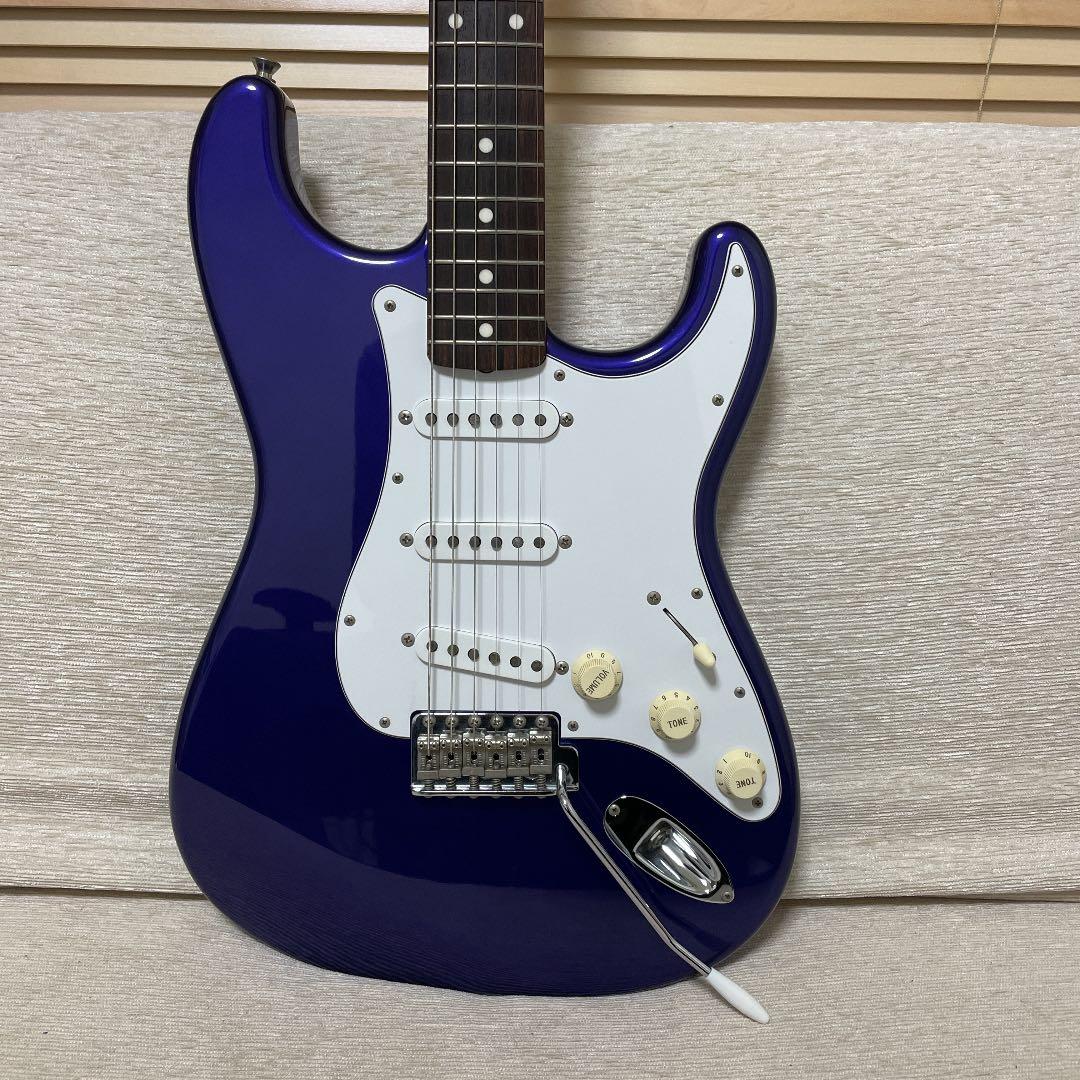 美品 フェンダー ストラトキャスター ブルー Fender ST62-70TX