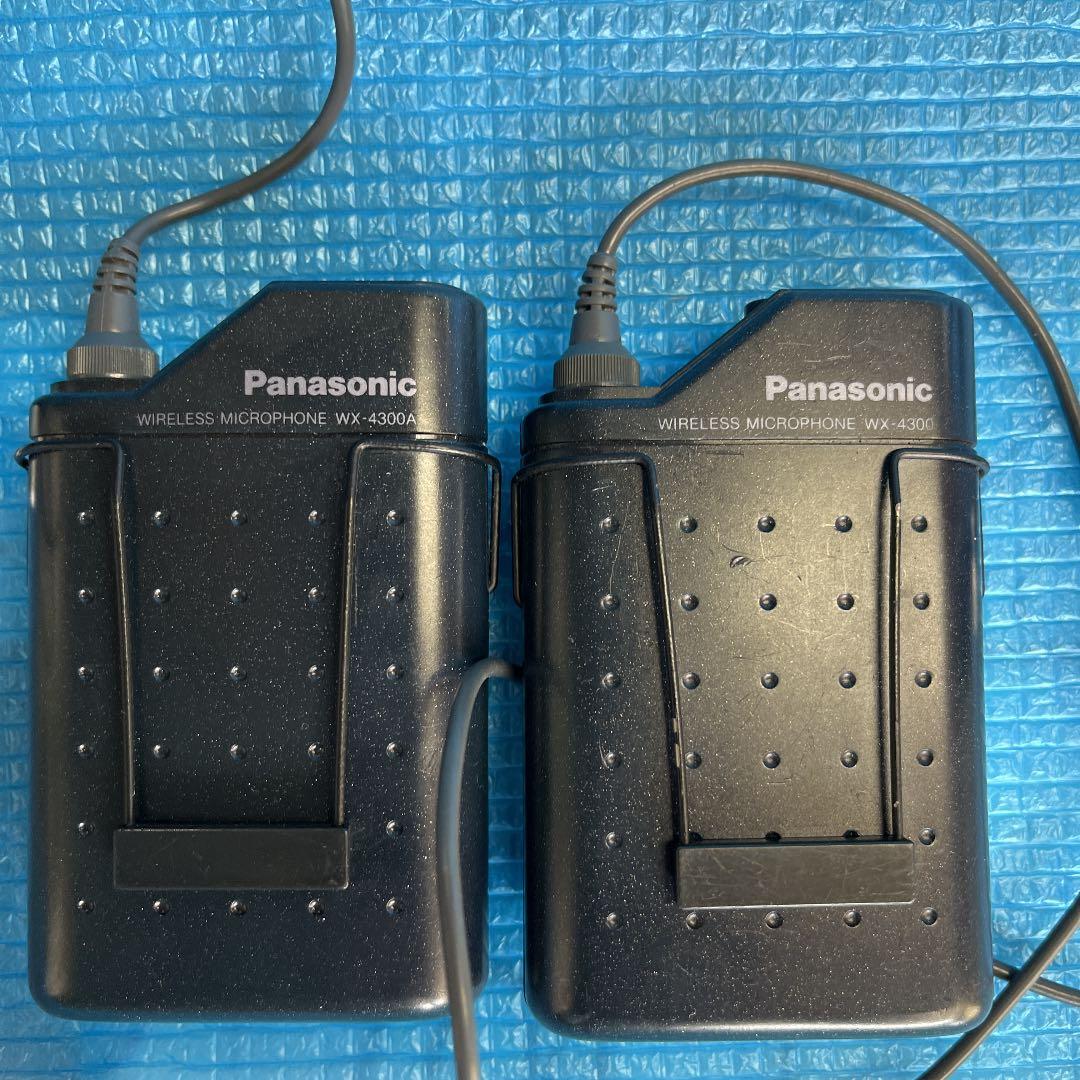 Panasonic WX-4300A U ワイヤレスマイク タイピン形ワイヤレス