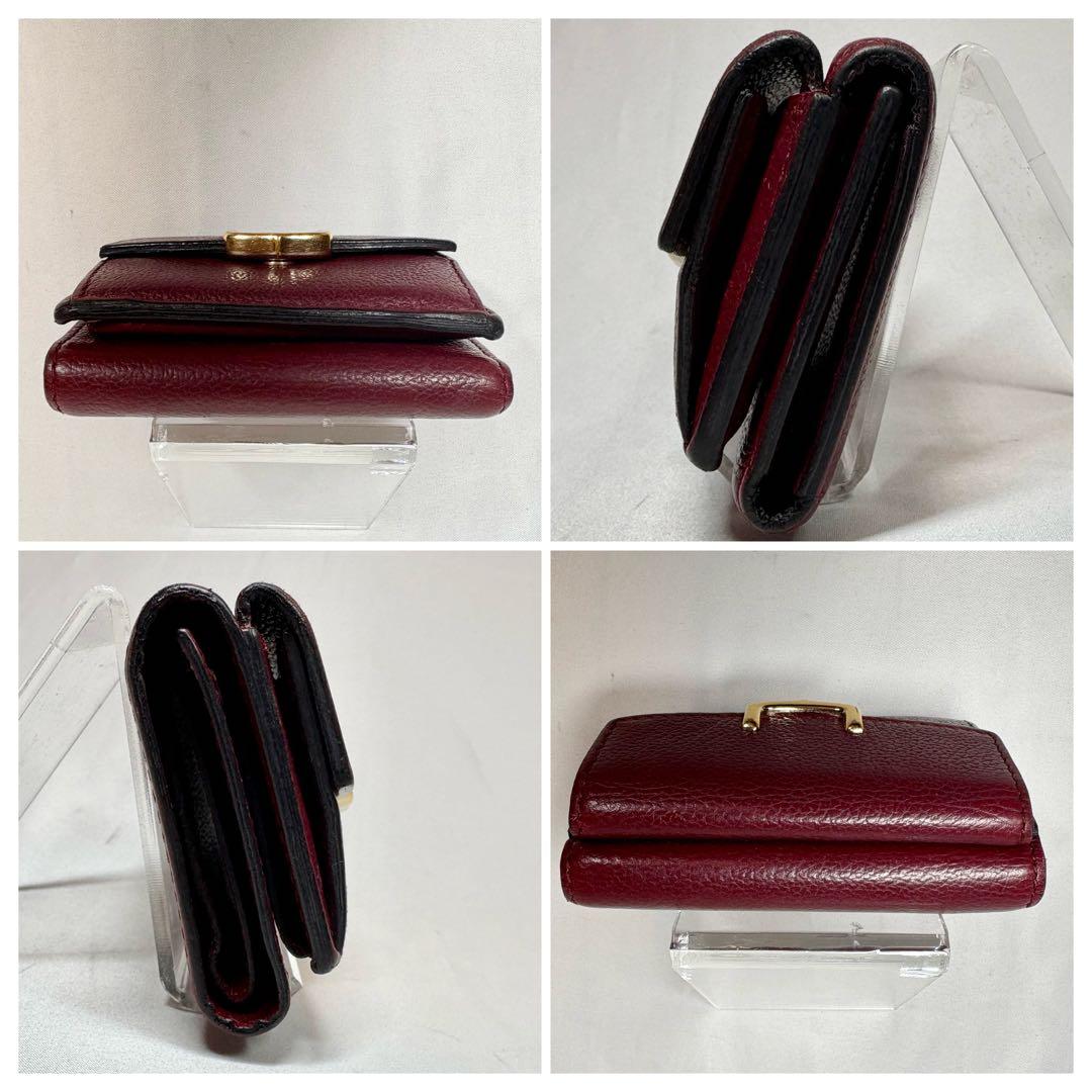 ✨超希少✨Cartier カルティエ マストライン ゴールド金具 三つ折り財布