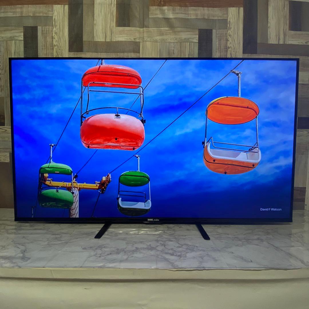 Mr.Tb@さん専用受渡2年前購入DMM55型4Kモニタースピーカー内蔵新品