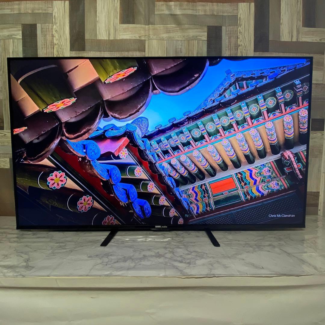 Mr.Tb@さん専用受渡2年前購入DMM55型4Kモニタースピーカー内蔵新品