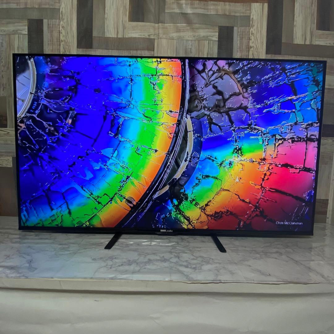 Mr.Tb@さん専用受渡2年前購入DMM55型4Kモニタースピーカー内蔵新品