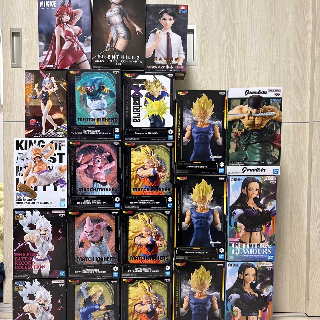 プライズフィギュアまとめ売り21点 ドラゴンボール ワンピース - メルカリ