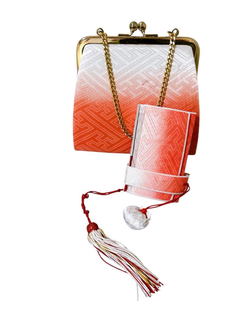 お買い得品♡七五三　7歳　女の子　フルセット　一式　朱色　黒　赤系