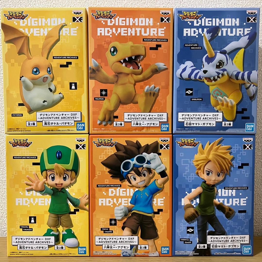 デジモンアドベンチャー DXF ADVENTURE ARCHIVES 6点セット - メルカリ