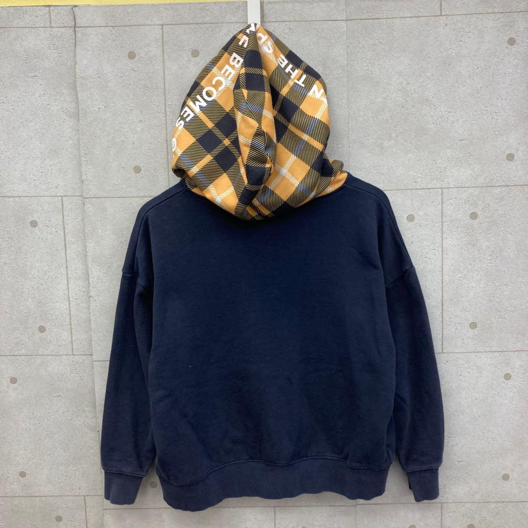 米津玄師 せきついくんパーカー チェック スウェット ジップパーカー