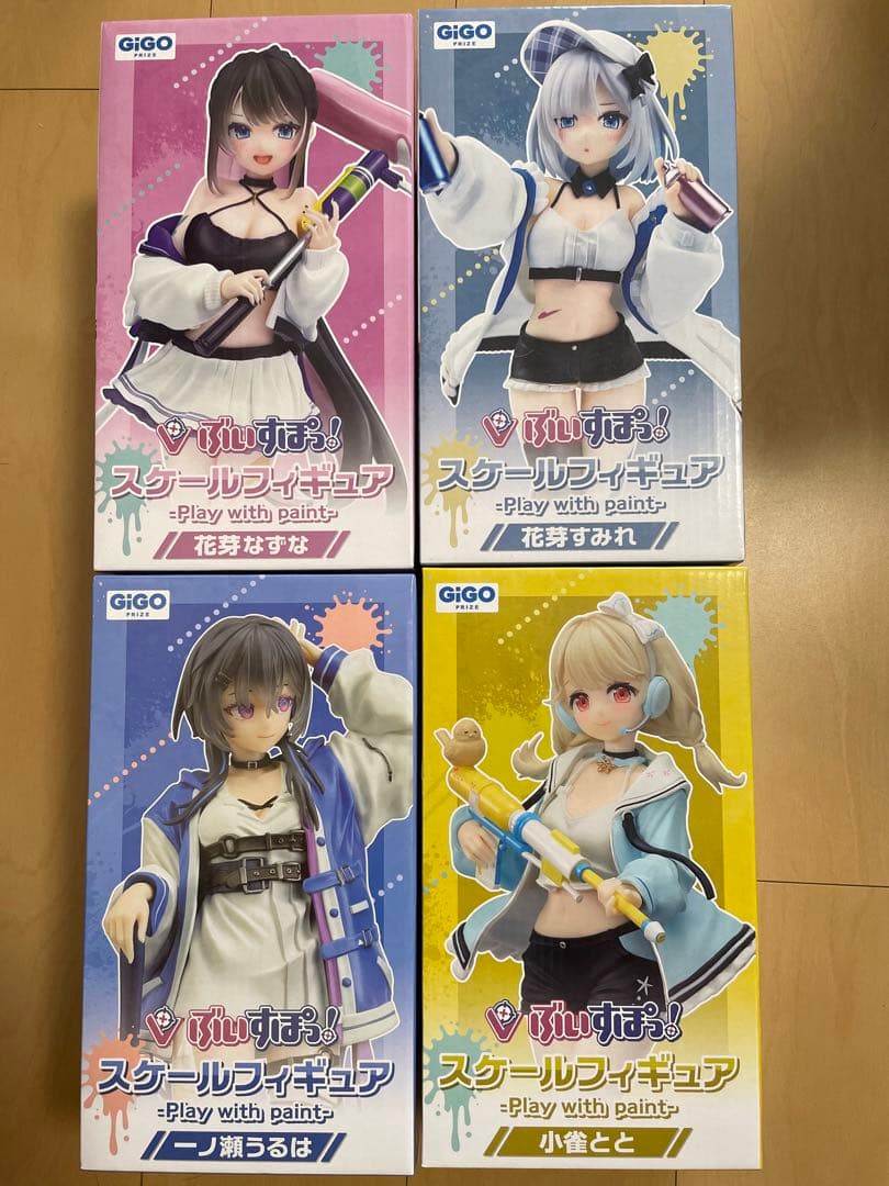 ぶいすぽ スケールフィギュア GiGO限定 4体セット