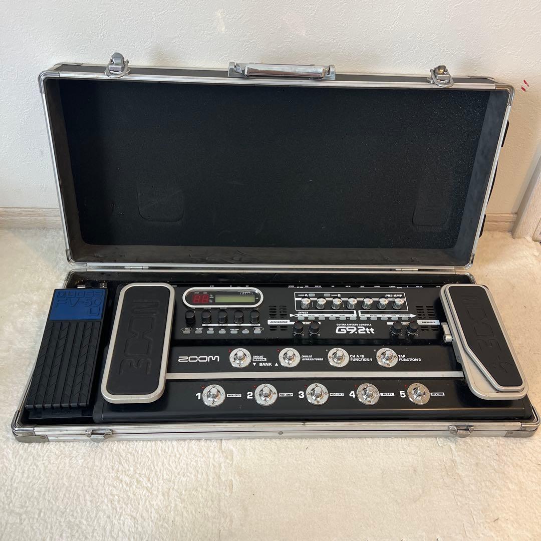 zoom g9.2tt （ズーム） マルチエフェクターハードケース付き