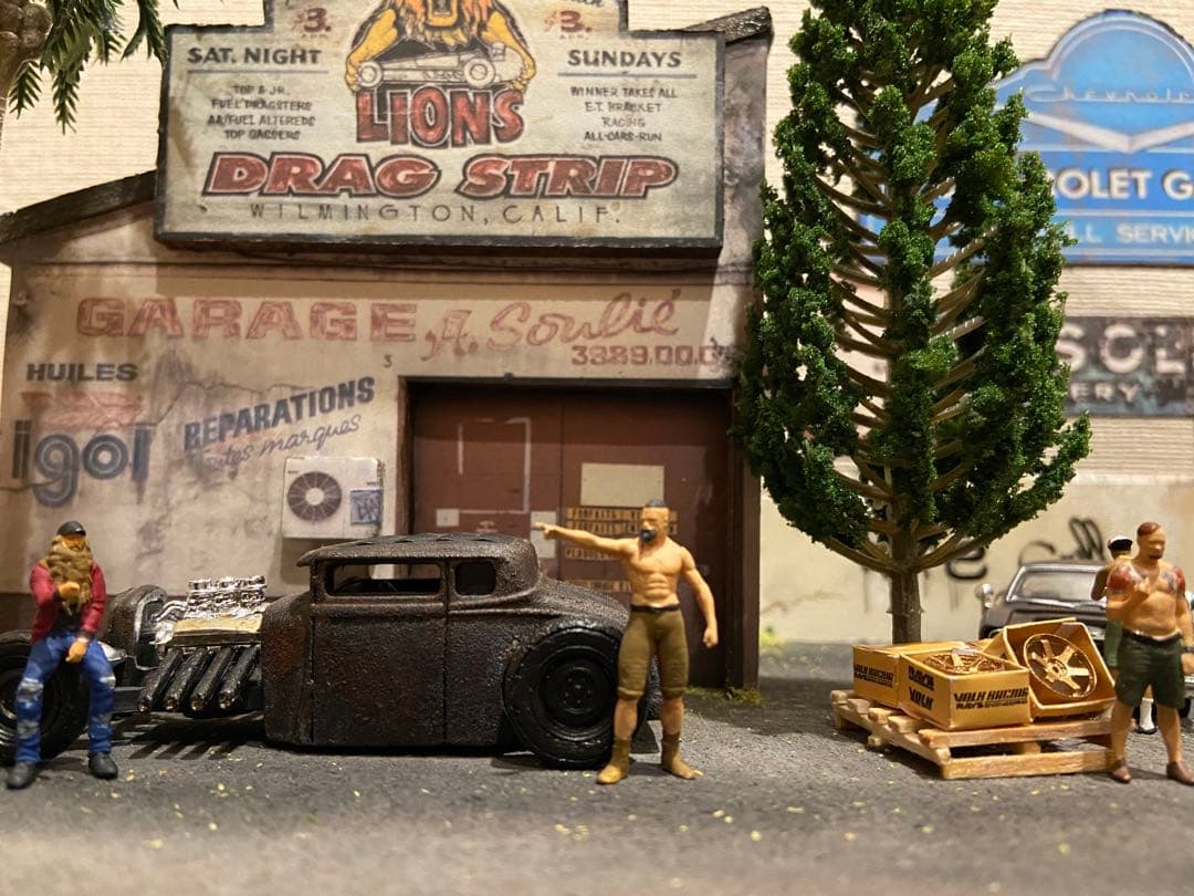 ジオラマ 1/64 【1901 GARAGE】