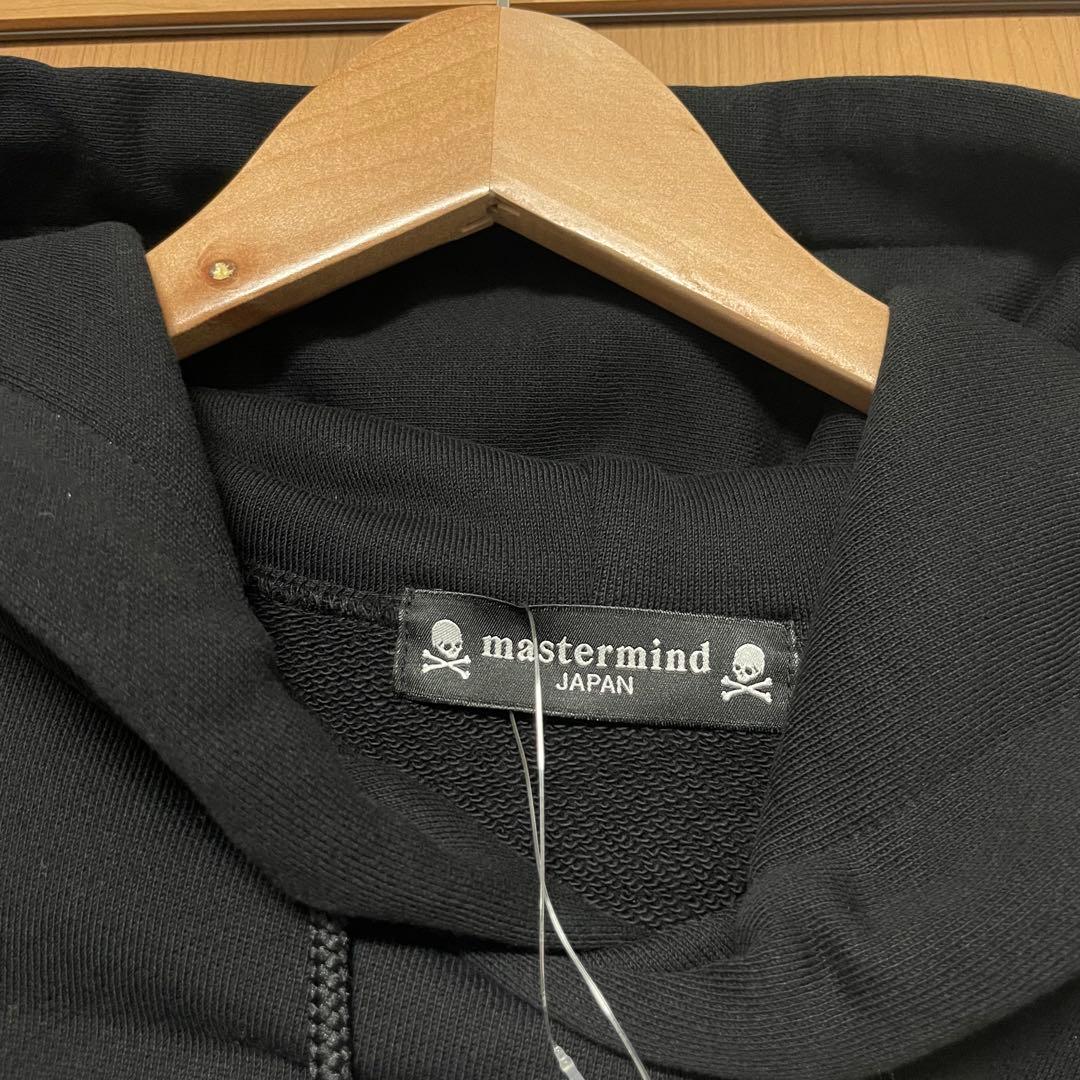 【Lサイズ】mastermind × アサヒ芸能　コラボ‼️ パーカー　ブラック