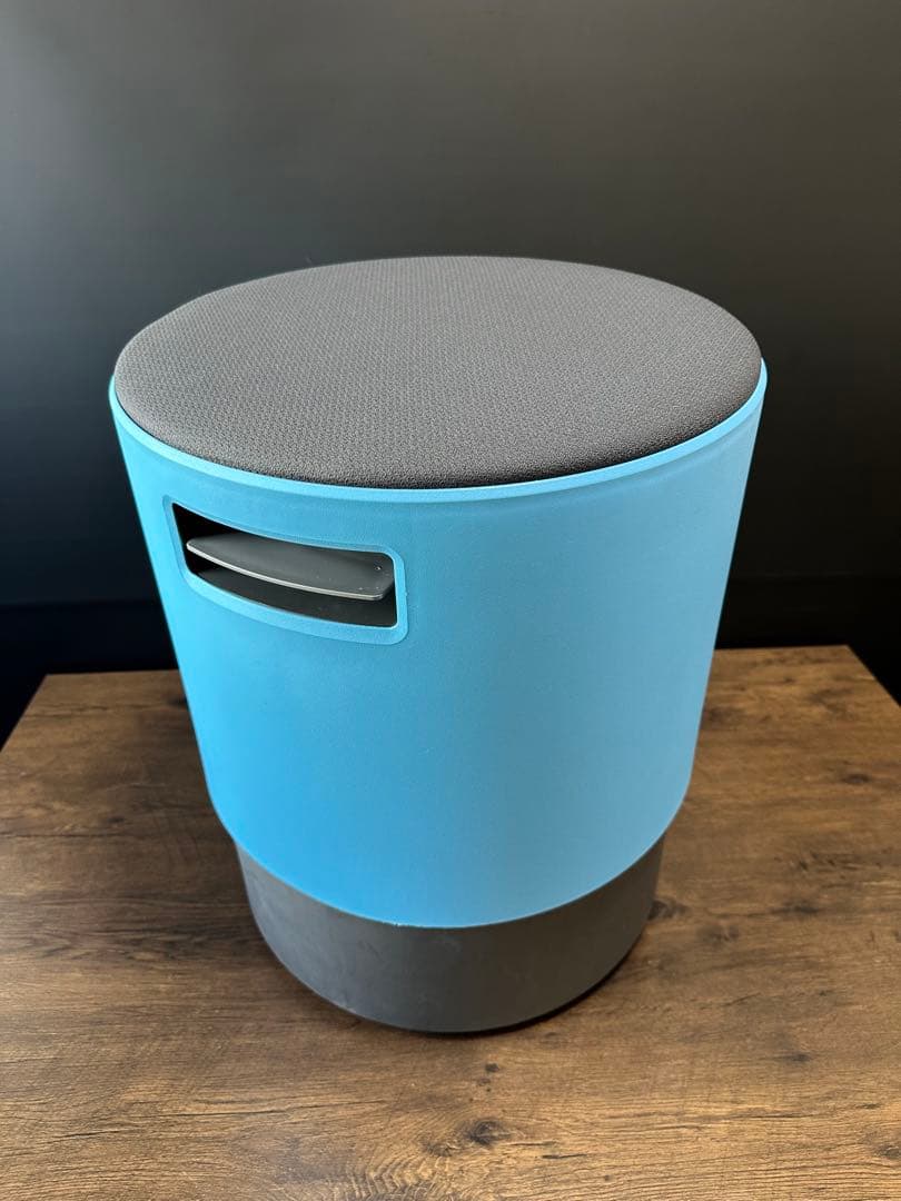 Steelcase 昇降スツール Turnstone Buoy ブルー