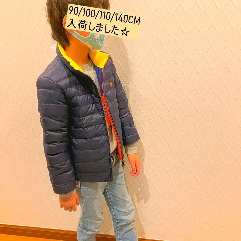 ラスト２　2T　90CM　ラルフローレン　リバーシブル　ジャケット