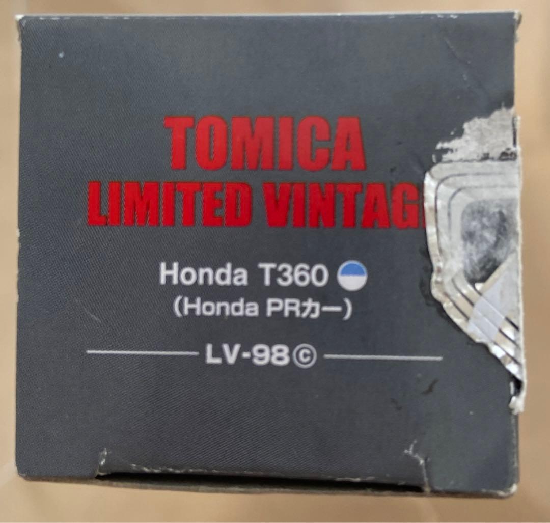 トミカリミテッドビンテージLV-98c Honda T360（HondaPRカー