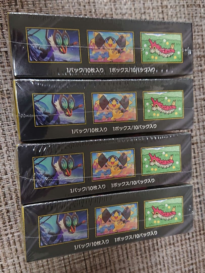 ポケモンカード MEGAドリームex 新品未開封 シュリンク付 4BOX