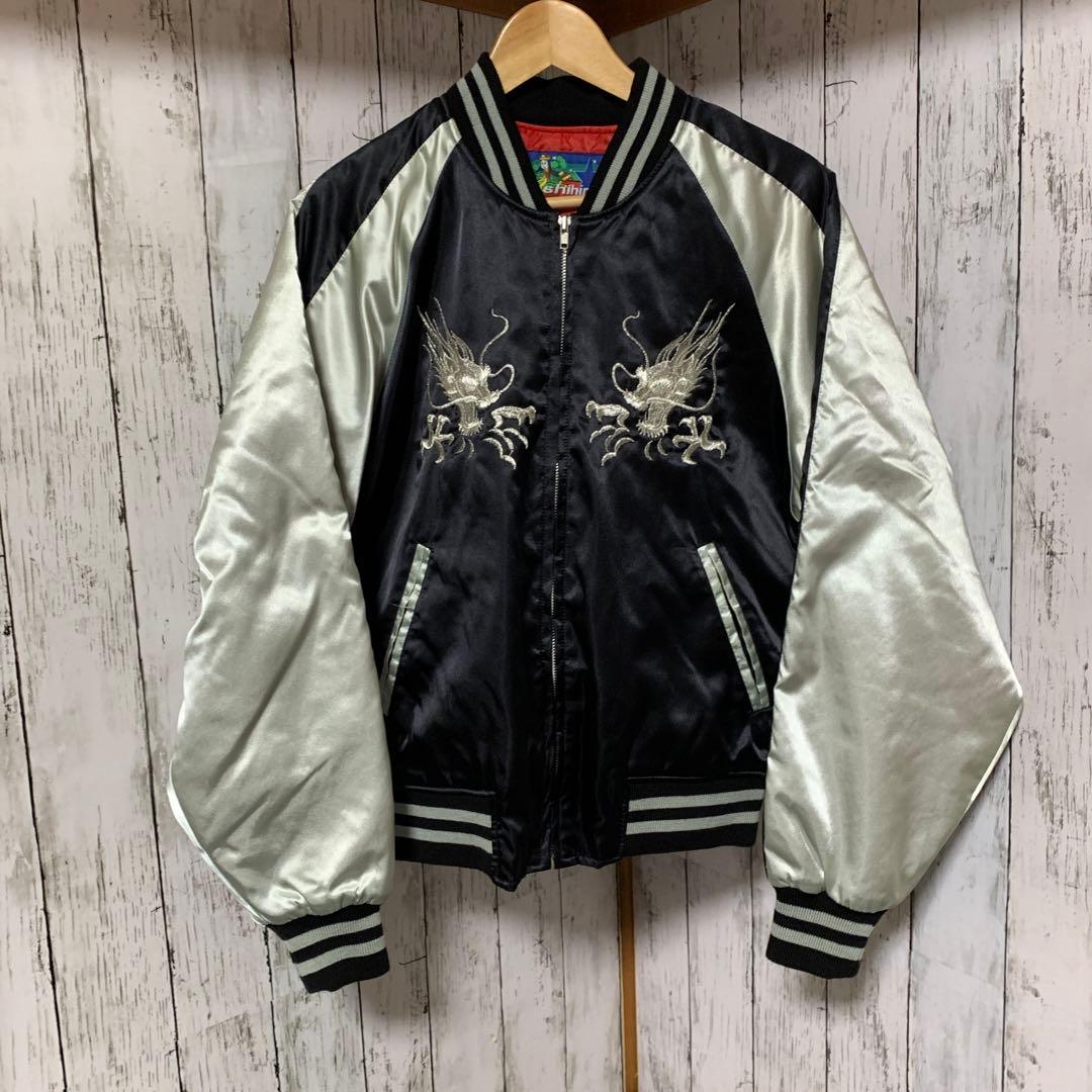 美品サントリープレミアムモルツ矢沢永吉スカジャン非売品Fサイズ