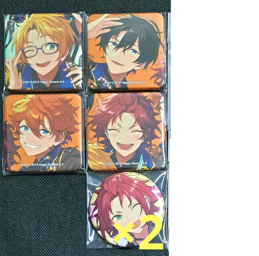 あんスタ 北斗 スバル 真 真緒 缶バッジ TRIP フィーチャー - メルカリ