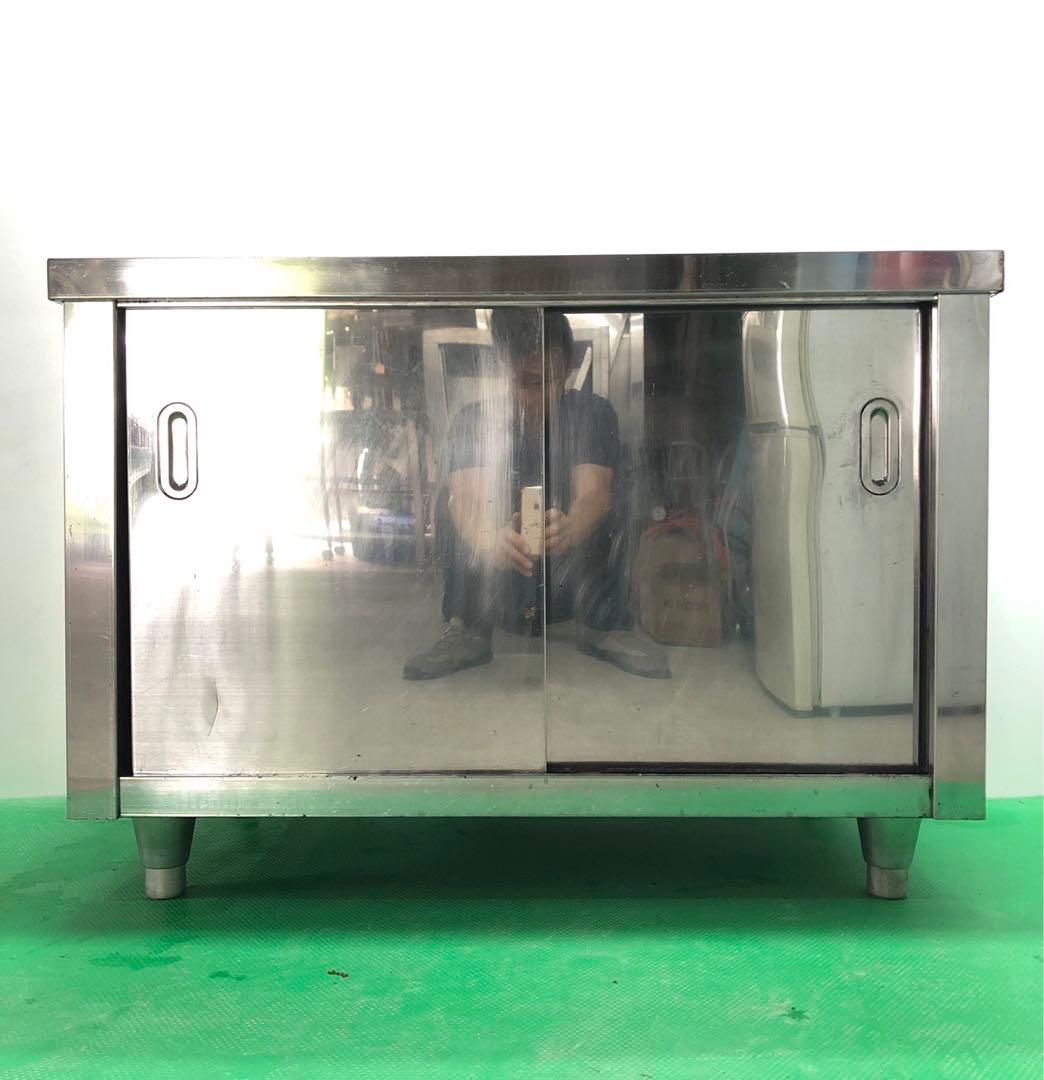 ☆地域限定送料無料☆工場整備品☆キャビネットテーブル 幅900