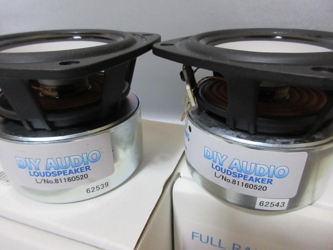 ☆SA / F80AMG◇DIY AUDIO☆8cmフルレンジ◇ペア