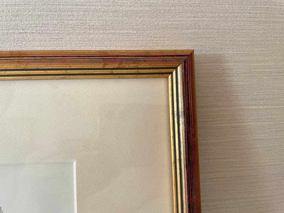 ウィルビーク　ルメール　絵本挿絵の額装品　アンティーク　初版