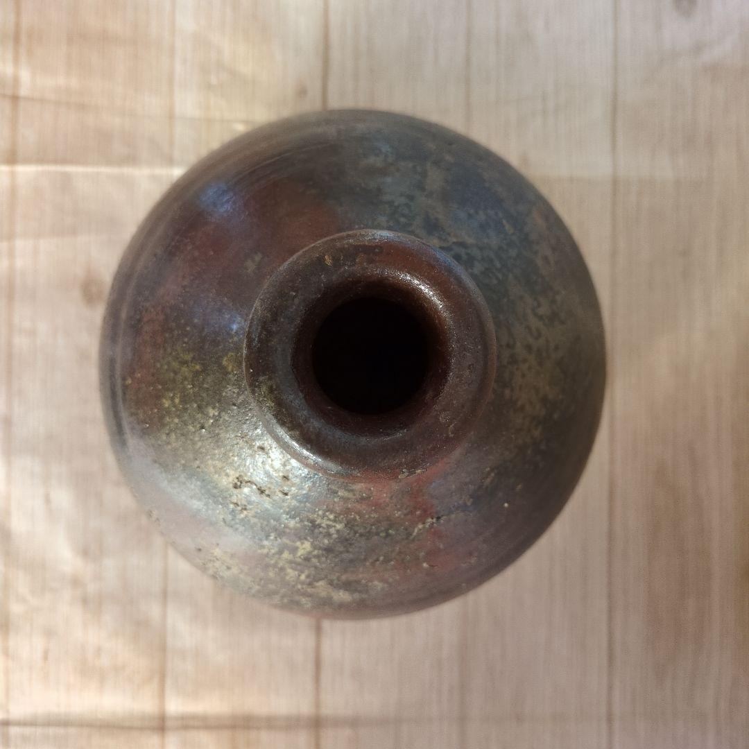 美品　花入　丹波焼　舟とっくり　森山丹山　茶道具