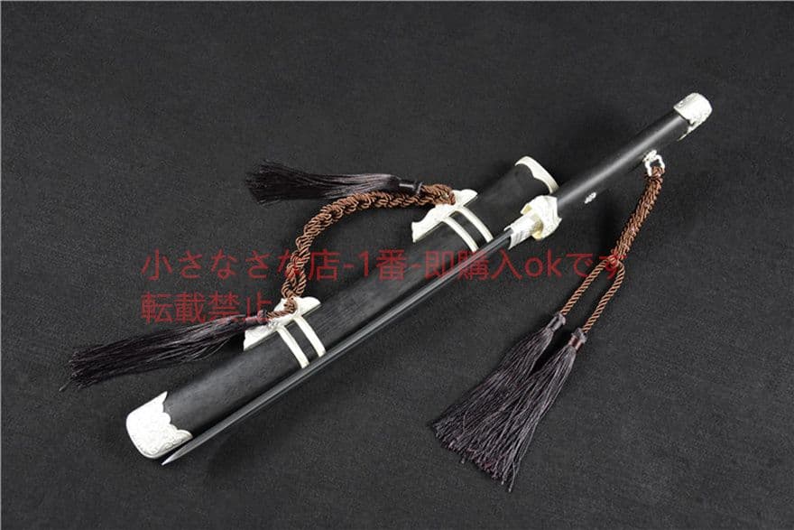 曲げ型簡装唐刀（短めの花梨木鞘）古兵器   武具　刀装具　日本刀　模造刀 居合刀