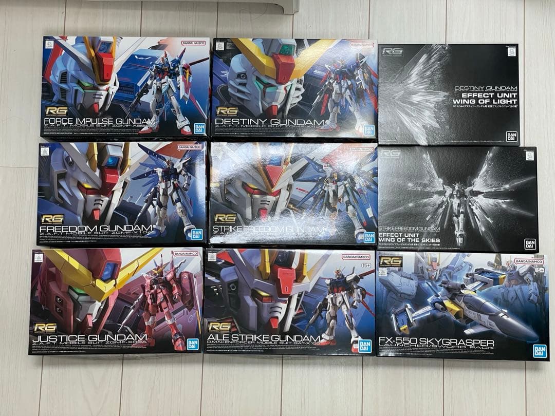ガンプラまとめ売りですSEED系