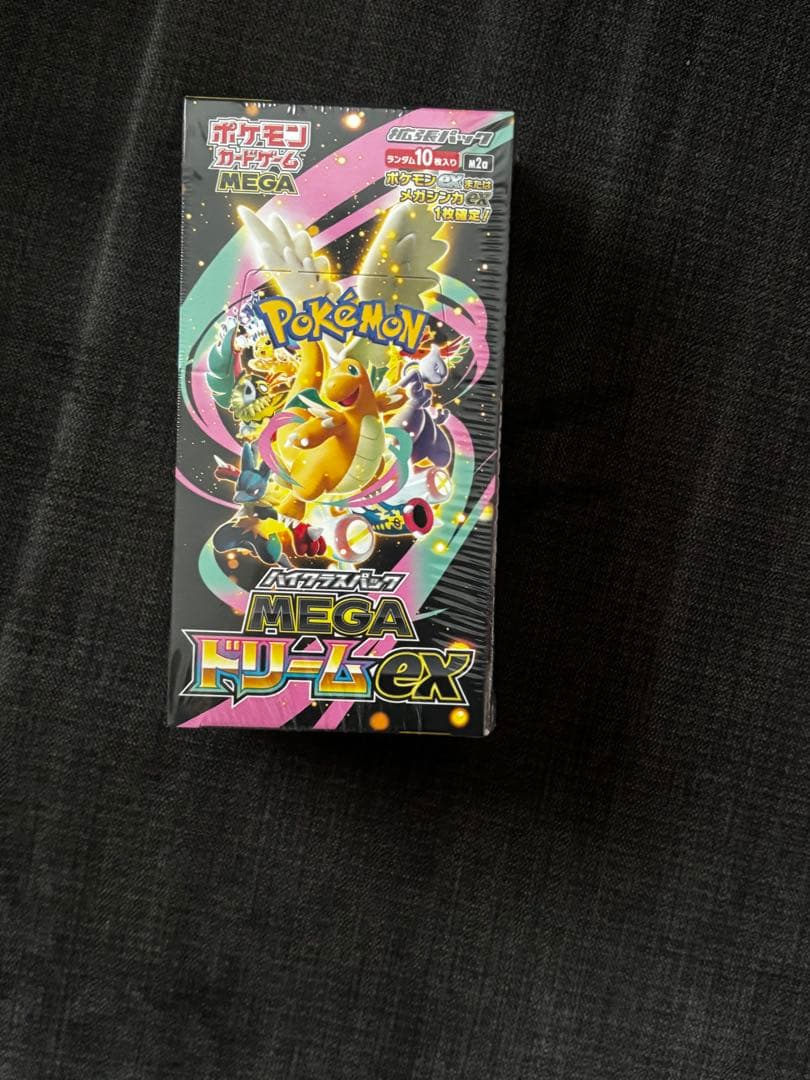 ポケモンカードゲーム MEGA ドリームEX 未開封box シュリンク付き