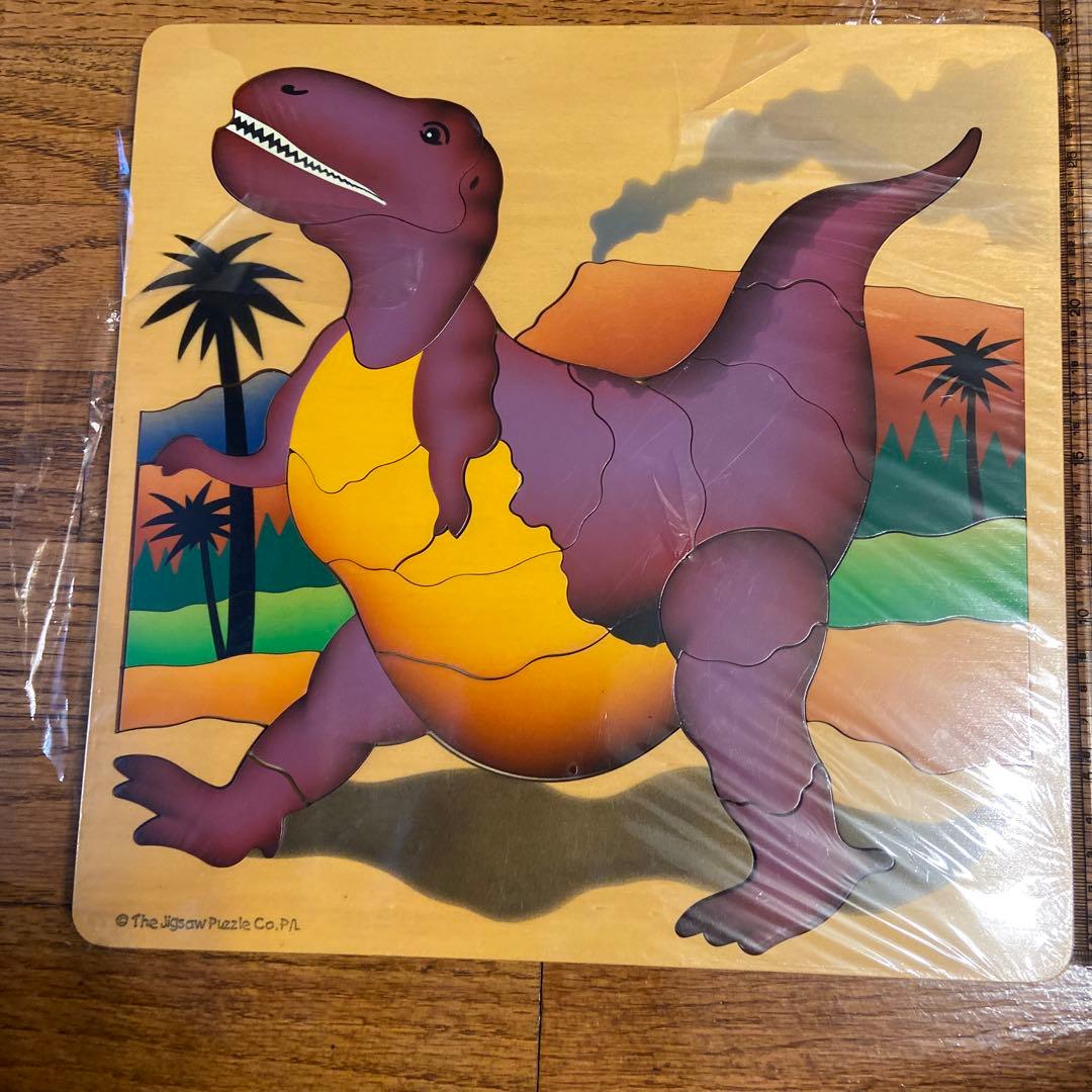 キッズプラザ大阪 ジグソーパズル 恐竜 木製