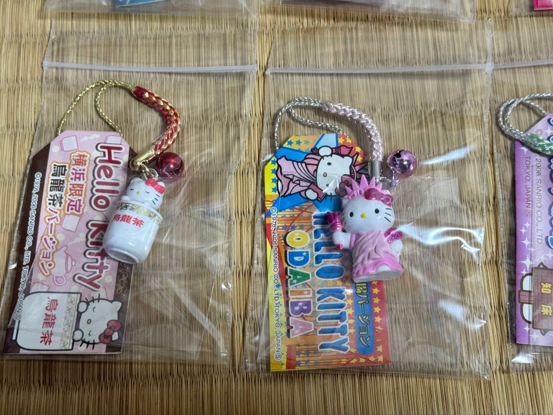 レア☆ハローキティ ご当地根付け　ストラップ 15個セット