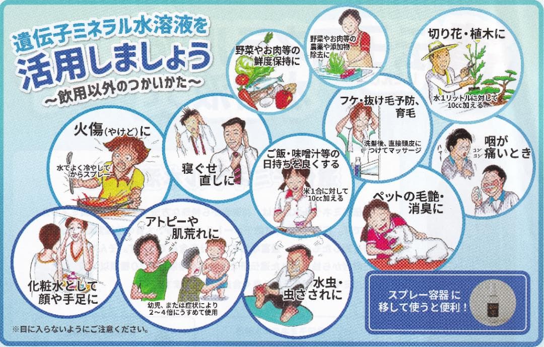 超ミネラル 超神水 原液200ml 超お得100倍希釈液20㍑＝