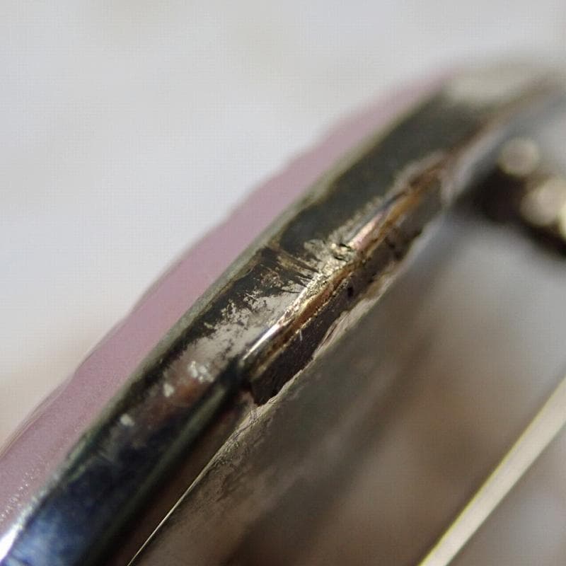 最 安値ファッション - RU-6042 ラリック LALIQUE ブローチ (ピンク