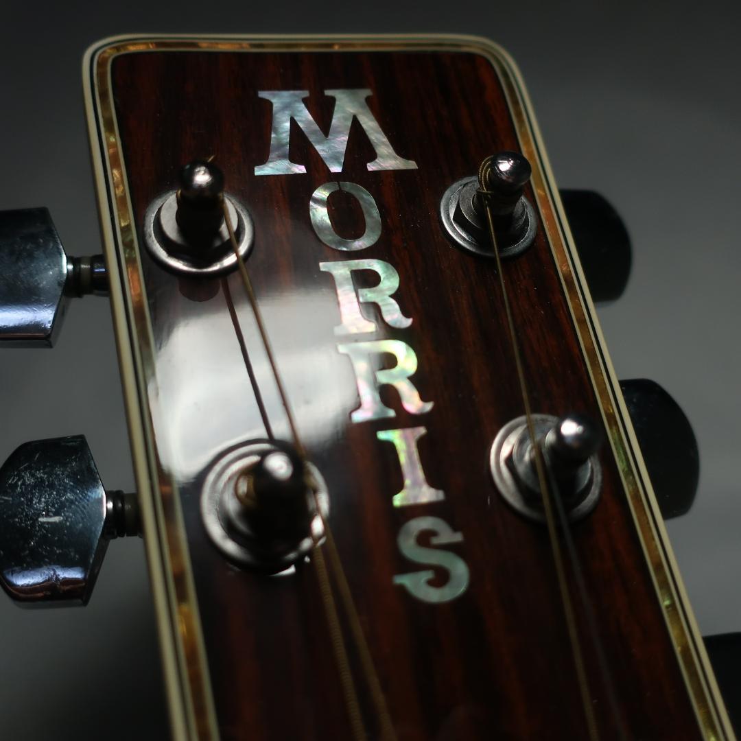美品 縦ロゴ Morris MD-525S アコースティックギター - メルカリ